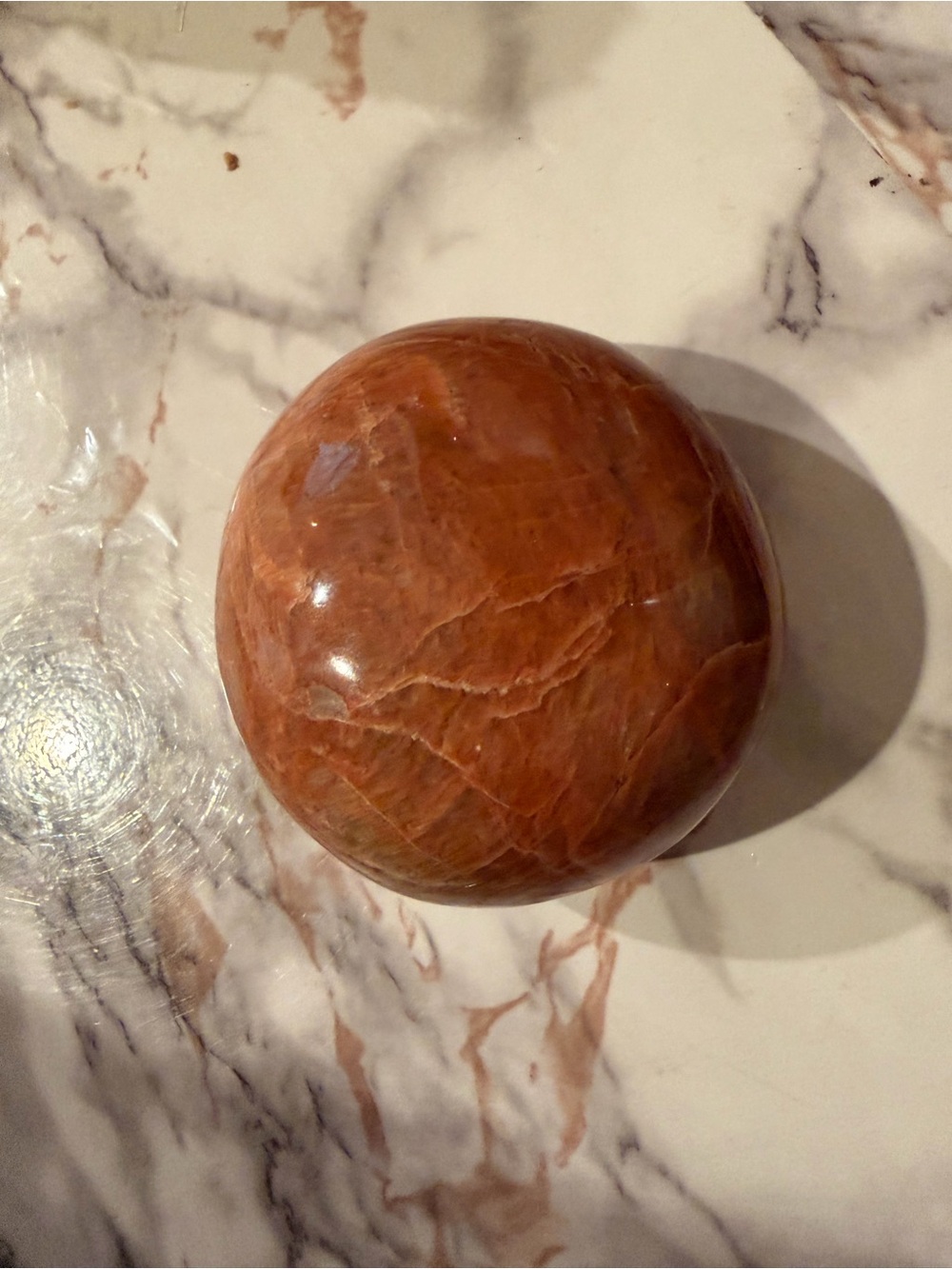 Peach Moonstone crystal sunstone agate